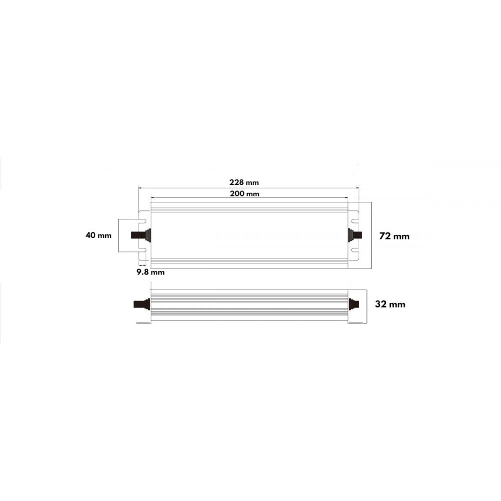 Alimentatore FINKMANN 250W 24V, IP67 - serie Black