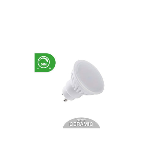 Lampada LED GU10 10W, Ceramic, 105lm/W, No Flickering - Dimmerabile