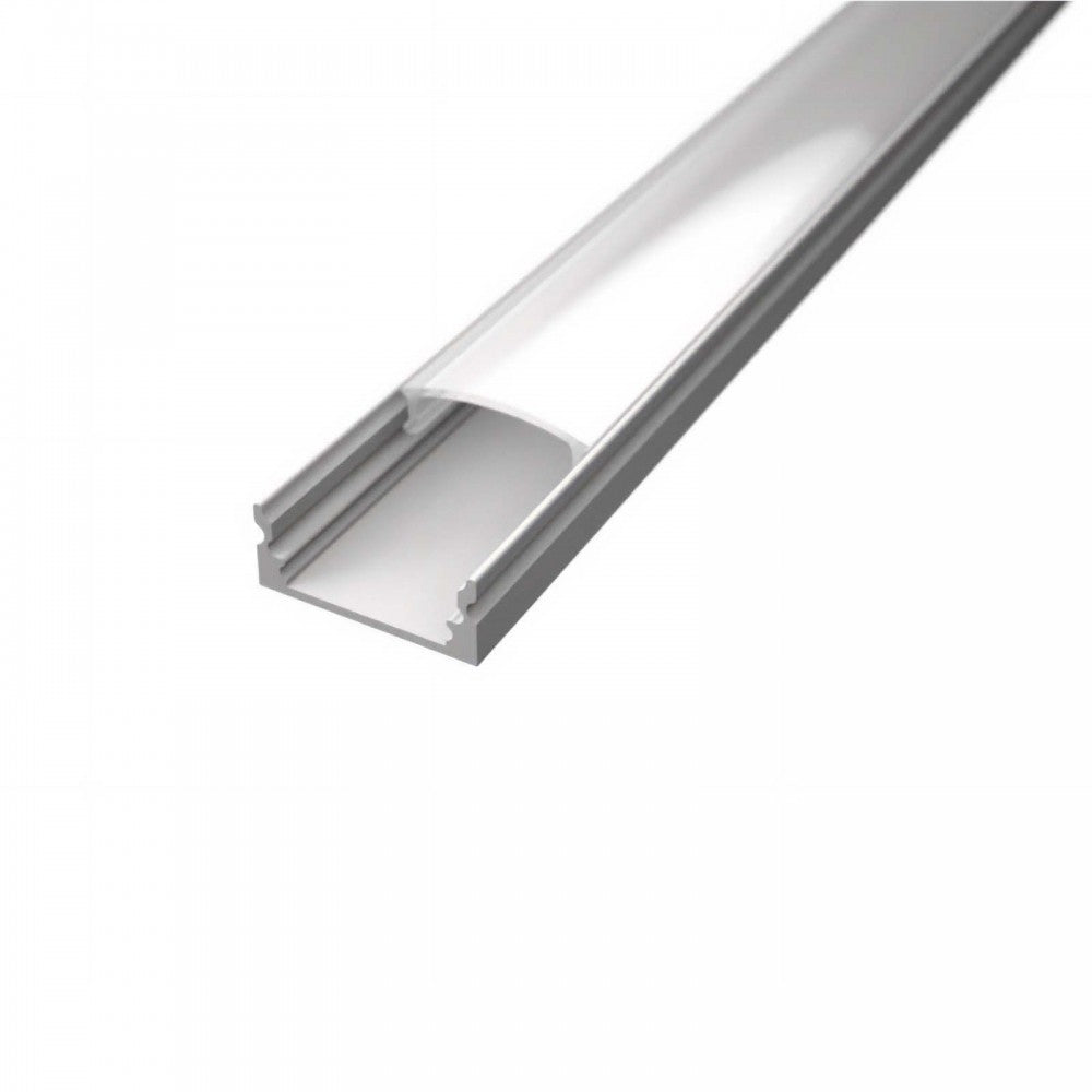 Profilo Slim 1m e 2m BIANCO (per striscia LED)