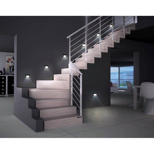 Segnapasso LED  4W per Scatola 503 - Luce Asimmetrica