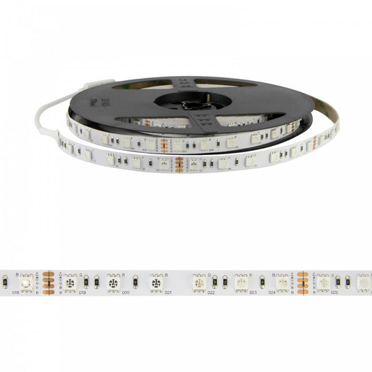 Striscia LED Professional 5050/60 - RGB - IP20 - 14,4W/m - 5m - 24V